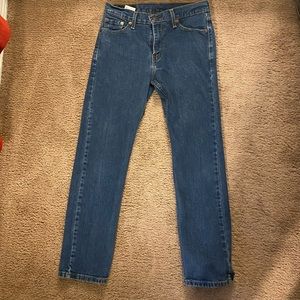 Men’s Levi’s Blue jeans style 513: Mens size 30x30